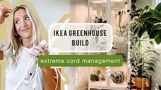 ZERO CORDS 🚫🔌 in sight! IKEA MILSBO Greenhouse COMPLETE BUILD - Do's & Don'ts for a ✨seamless✨ look