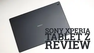 Sony Xperia Tablet Z Review