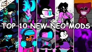 Top 10 New Neo Mods - Friday Night Funkin'