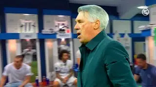 Ancelotti's calm Real Madrid team talk for UCL Final 2024 Dortmund 0-2 Real Madrid