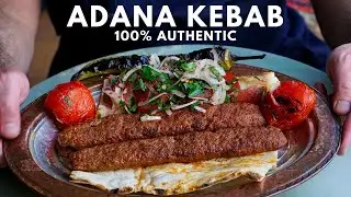 How Authentic ADANA KEBAB is Made - Turkey's Most Famous Kebab