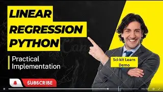 Linear Regression Practical Implementation | Machine Learning