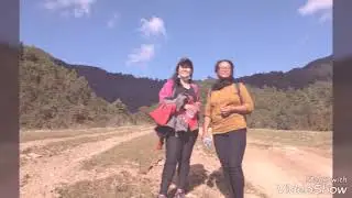 The short travel views at Chitlang, Nepal