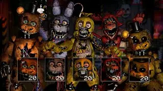 Ultimate Custom Night - Shattered Withered Animatronics (Mod)