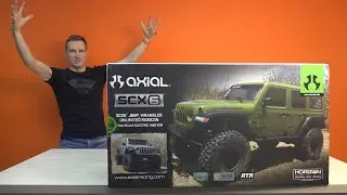 НОВАЯ ЭРА ТРОФИ ... Огромный Axial SCX6 RC 4x4 ... Часть 1