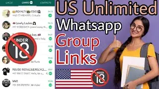 US Unlimited WhatsApp Group Links In 2022 | America WhatsApp Groups