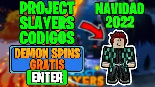 ¡TODOS LOS 3 NUEVOS CÓDIGOS DE PROJECT SLAYERS ROBLOX NAVIDAD! FUNCIONANDO | ROBLOX CÓDIGOS