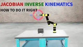 Jacobian inverse kinematics. How to do it right