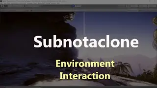 Environment Interaction in Unity 3D.