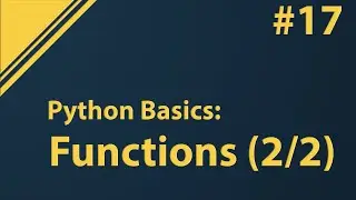 Python Tutorial: How to use functions in python | Part 2