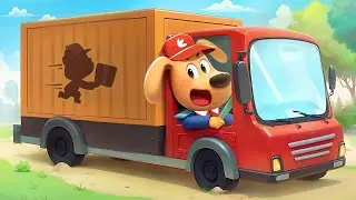 Courier | Educational Cartoons for Kids | Police Cartoon | Sheriff Labrador