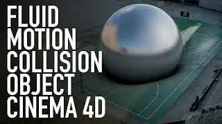 Cinema 4D tutorial - Collision object