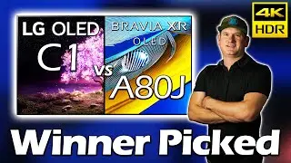 Sony A80J vs LG C1 OLED Battle of the Year - Winner Picked