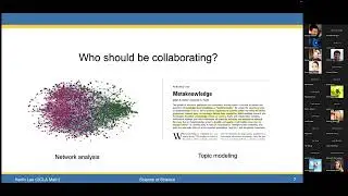 Understanding scientific fields via network analysis and topic modeling.