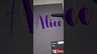 IBIS PAINT X | How to make 3D lettering in IBIS PAINT X 