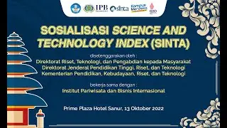 Sosialisasi Science And Technology Index ( SINTA )