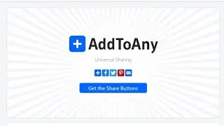 Free Social Media Buttons Code Generator - AddtoAny Follow  Buttons