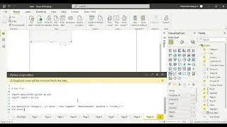Python Visuals in PowerBI