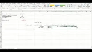 Excel Mortgage Calculation