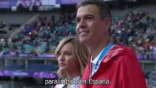 Pedro Sánchez - En #Paris2024 apoyando al deporte y al Comité Paralímpico Español. (05.09.24)