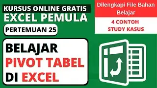 CARA MEMBUAT PIVOT TABEL DI MICROSOFT EXCEL