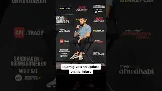 😱 Looks like we won't see Islam fighting in Abu Dhabi in October