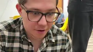 Ася - любимица сотрудников Первого канала