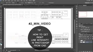 AUTOCAD TO PHOTOSHOP LINE WEIGHT SOLUTION 🥳