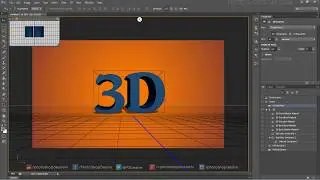 How to Create 3D Text Effect in Photoshop - Convert Any Typo or Shape into 3D Easily