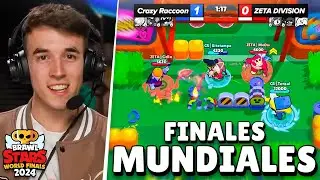 COMENTO UNA PARTIDA OFICIAL de LAS FINALES MUNDIALES de BRAWL STARS