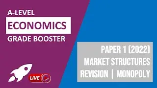 A-Level Economics Paper 1 (2022) | Micro Revision - Monopoly