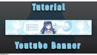 【Tutorial Photoshop】 Youtube Banner Design with Aria Galaksia