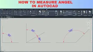 how to measure angle in autocad 2024