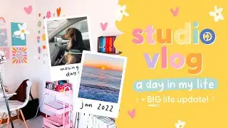 Beach walks, Deadlines & a HUGE life update | Day in my life Vlog