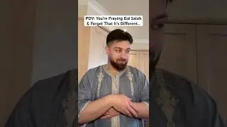 Muslim Praying Problems…☪️😭 EID PRAYER EDITION😳 #islam #muslim #eid #prayer #funnyvideo #shorts