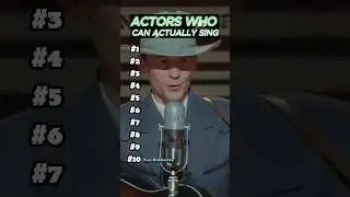 Actors who can sing 