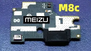 MEIZU M8C замена micro USB / MEIZU M8C  replacing micro USB