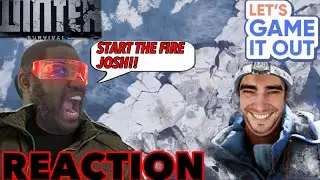 LETS GAME IT OUT WINTER SURVIVAL! REACTION