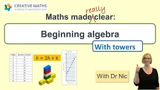 Beginning Algebra with tower building