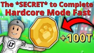 The *SECRET* to Complete Hardcore Mode Fast | Roblox Pet Simulator X