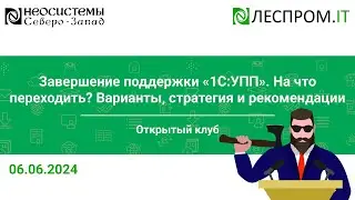 Завершение поддержки «1С:УПП». На что переходить? Варианты, стратегия и рекомендации