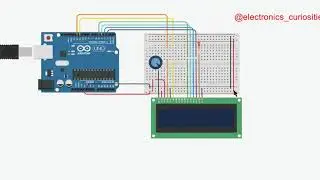 LCD display interfacing with Arduino uno 16x2  LCD display interfacing with Arduino uno with code