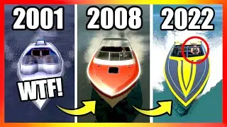 Evolution of BOATS LOGIC in GTA Games (2001-2022)