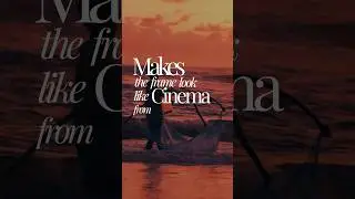 When i make everything look like cinema. 