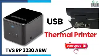 Thermal Printer TVS RP3230 How To install RP3230 Driver Driver tvs rp 3230 printer installation