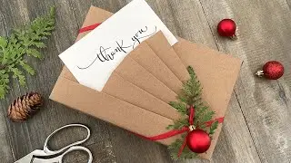 Fan Gift Wrapping Idea | Christmas Gift Packaging | DIY