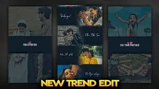 Multiple Photo Strolling Lyrics Video Editing | Instagram Trending Reels Video Editing