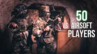 Ex Royal Marine Commando & Soldier VS 50 Airsoft Players!