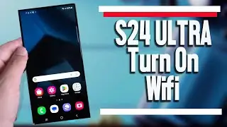 Samsung Galaxy S24 Ultra How to Turn On or Off Wifi | S24 Ultra S24+