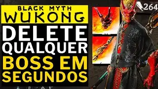 BLACK MYTH WUKONG - ESSA BUILD DERRETE QUALQUER BOSS DO GAME EM SEGUNDOS!!! PURO DPS!!!